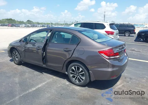 2015 Honda Civic Ex из США, поврежденный, VIN 19XFB2F82FE022966